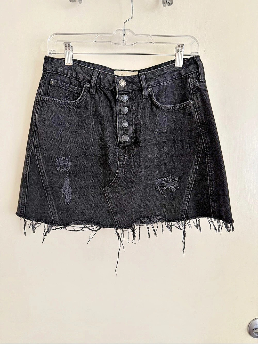 Free People Denim Mini Skirt